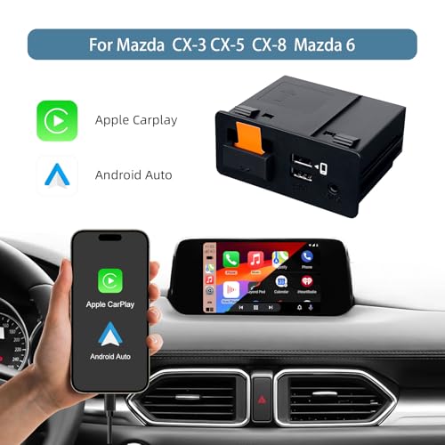 Kit Carplay y Android Auto Mazda CX5 con doble puerto USB ampliado 6