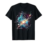 Galaxy Physics Aperture Portal Science Teacher T-Shirt