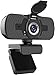Produktbild Ywcking Full Hd Webcam 1080p Videokamera mit Webcam Abdeckung,USB Webcam mit Eingebautes Mikrofon,Mini Plug and Play für Desktop,Notebook,ideal für Konferenzen,Live Übertragungen und Videoanruf