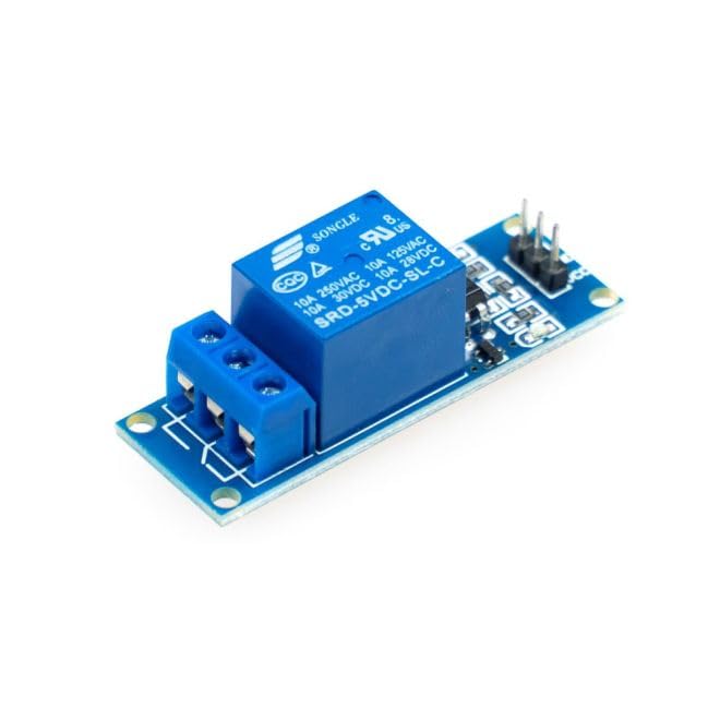SANEC Tek Kanallı 5V Röle Modülü Tekli Röle Kartı 1 Kanal Arduino Relay