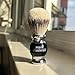 JEQUIL&CORENVEO 100% Silvertip Badger Hair Shaving Brush, Handmade Shaving Brush with Fine Resin Handle and Stainless Steel Base (Black)
