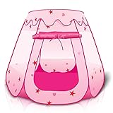 ArtCreativity Princess Pop Up Tent, Kids Playhouse Tent with a Carry Bag, Foldable Princess Tent for...