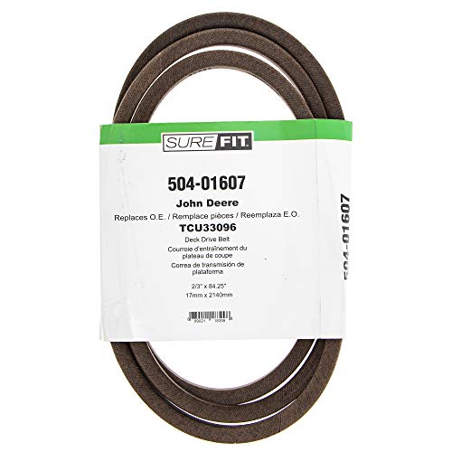 SureFit Deck Drive Belt Replacement for John Deere TCU33096 WG32A WG36A Commercial Walk-Behind