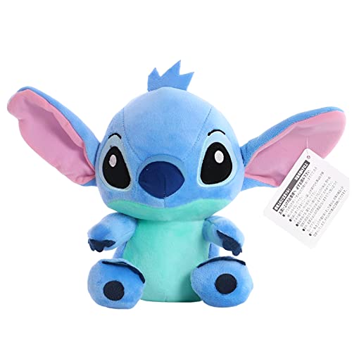 Stitch Peluche Stitch Juguete Muñeco Stitch Suave Lindos de Stitch Peluche Azul Peluche Stich Creativo Collectible Peluches para Niños Adultos y Fanáticos Cover