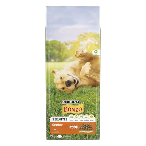 Bonzo Senior mit Huhn und Gemüse - für Hunde ab 7 Jahren - 15kg