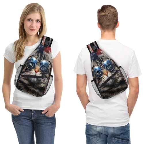 Sling Bag unisex para viaje y senderismo 5.7L miniatura 7