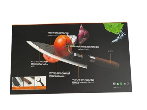 Conjunto De Faca Profissional Chef Cozzer Premium 6 Peças
