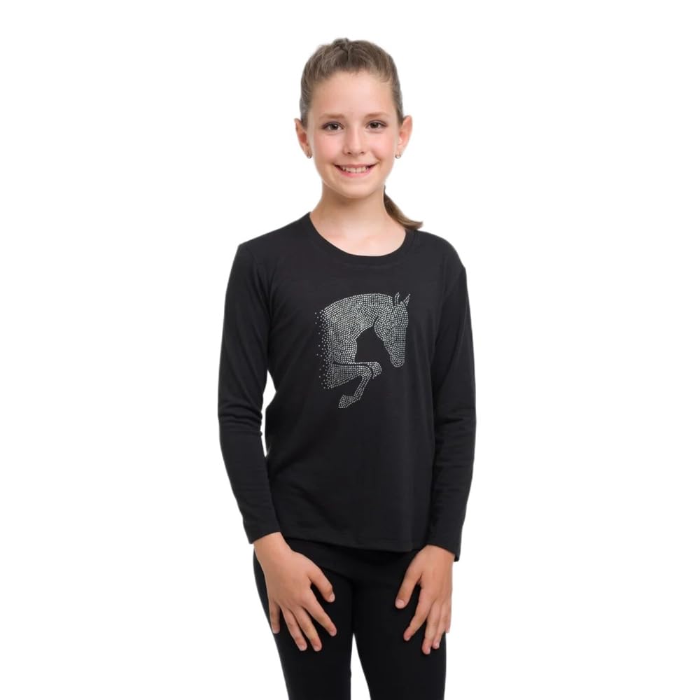 CAVALLIERA Jumping Star Junior Long Sleeve T-Shirt 8-9 Years