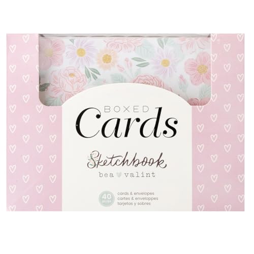 Cartes A2 avec enveloppes American Crafts pour personnaliser vos vœux