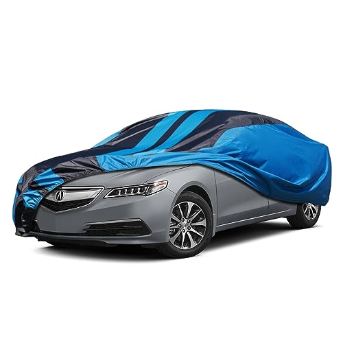 Image of Kaugung Car Cover Waterproof Custom Fit Acura TLX TL (1995-2025), Full Exterior Cover for Automobiles Lightweight Resistant Outdoor Sun UV Rain Dust Snow Wind Protection.