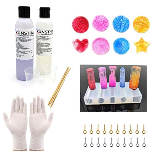 Resina para manualidades con resina epoxi apta Cover