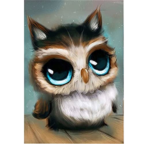 Kit diamant painting chouette broderie point de croix 50x100cm - 2