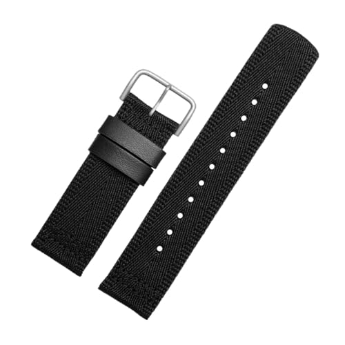 Bracelet de montre nylon étanche 24mm compatible Casio PRG-650 et GA2000 plus long