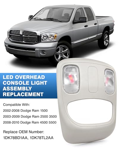 Lámpara LED Interior de Techo para Dodge Ram 2002-2010 miniatura 3