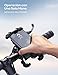 Lamicall Soporte Movil Bicicleta, Soporte Motocicleta - Rotación 360° Soporte Manillar para...