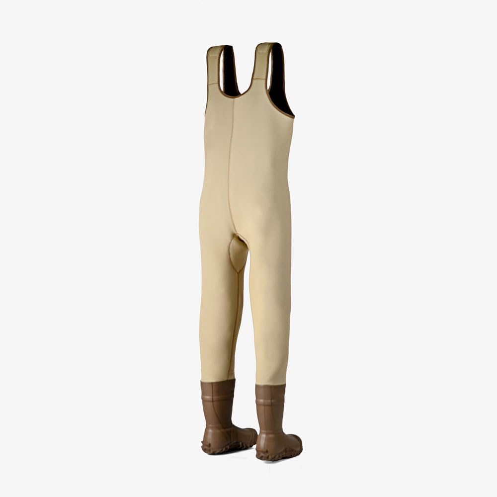 Womens Retro Neoprene Chest Waders for Women Waterproof - Ultimate Mobility with Roomy Inseam, Adjustable Shoulder Straps