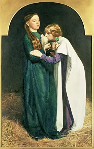 Tableaux Graffiti Art Mural Le Retour de l'Arche de Millais Impression Moderne 60x90cm