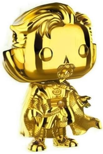 Funko Pop! Marvel: Studios 10 - Doctor Strange (Chrome) Toy, Standard, Multicolor - Image 3