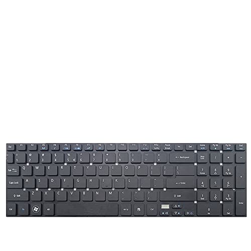 Clavier pour Acer Extensa 7230E avec touches noires réactives et disposition US