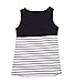 Nituyy Women Double Layered Patchwork Maternity Breastfeeding and Nursing Tank Top Cami Vest (Dark Blue, M)