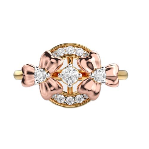 Trèfle fantaisie bague moissanite argent 925 : cadeau de luxe idéal pour femme
