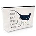 Stingray Themed Makeup Bag for Women Ocean Animal Gifts for Stingray Lovers Cosmetic Bag Sea Animal Manta Ray Gifts Christmas Funny Birthday Presents for Her Travel Pouch