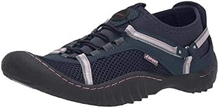 JSport by Jambu Women's Tahoe Max Sneaker, Navy/Petal, 9.5 M US