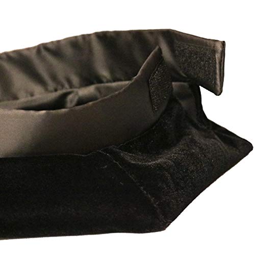 OSBO GradSeason Graduation Doctoral Tam 8-Sides Black Velvet with Gold Bullion Tassel