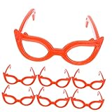 Toddmomy 100stücke Puppenbrillen Rahmen Sonnenbrillen Für Puppen Bastelzubehör Für Farbenfrohe Accessoires Für Kreative Rollenspiele Und Puppenmode