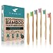 Kids Bamboo Toothbrush 6-Pack | Super Soft Bristles | Eco-Friendly Dental Care For Children | Compostable Natural Organic Wood Handles | Colorful BPA-Free Brushheads
