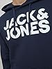 Jack & Jones NOS Men's Jjecorp Logo Sweat Hood Noos Hoodie, Blue (Navy BlazerBlau), Medium #5