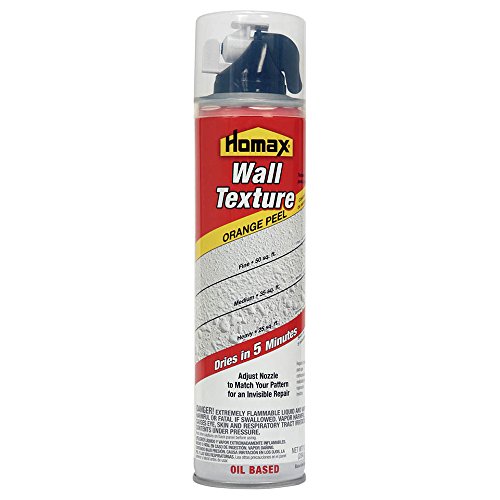 Homax Aerosol Wall Texture with Orange Peel Finish, Oil Based, 10 oz.
