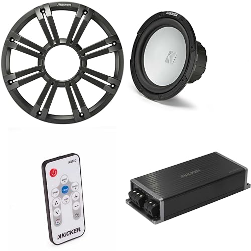 Kicker Marine KPX500.1 Powersports Amp & 10