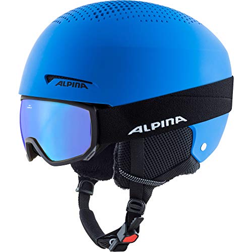 Casco Da Sci Alpina Carat Per Bambini - Leggero, Regolabile E Sicuro, Ideale Per I Primi Passi Sulla Neve