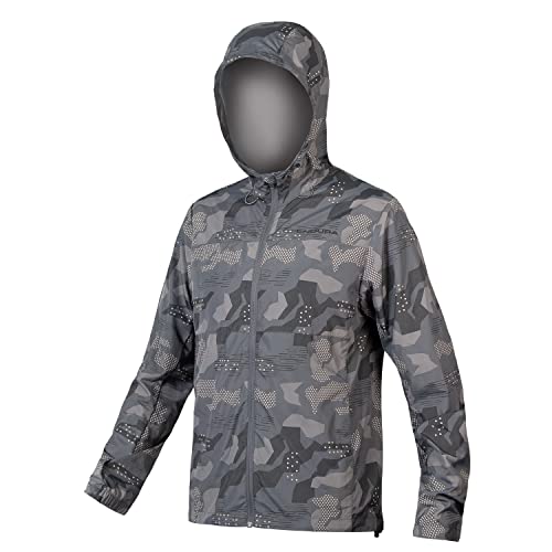 Endura Hummvee Windproof Shell Jacket black/ grey camo