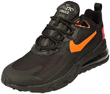 nike air max 270 mens black orange