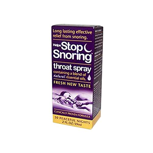 Essential Health Helps Stop Snoring Throat Spray, 2 Fluid Ounce Essential Health Helps Stop Snoring Throat Spray, 2 Fluid Ounce