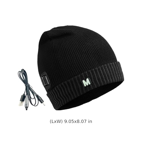 Gorro eléctrico con calefacción de invierno con enchufe USB para hombres 3