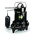 ECO-FLO Products EFSA50 1/2 hp 5100 GPH Cast Iron Sump Pump with Vertical Switch, Black