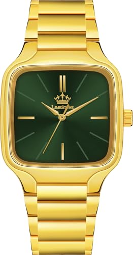 Image of LIMESTONE Classic Series Men Analog Watch - Stainless Steel Mesh Strap with Elegant Dial & Roman Numerals | Quartz Wristwatch for Casual & Formal Wear