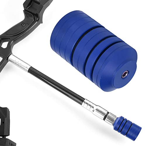 Vbestlife Archery Bow Stabilizer Weight Kit, Detachable Aluminum Alloy Counterweight Kit For Recurve Bow And Compound Bow(Blue) #TOP2