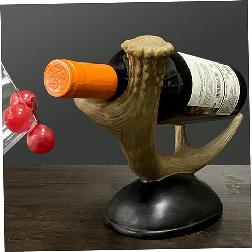 Soporte para botellas de vino de resina moderno miniatura 2