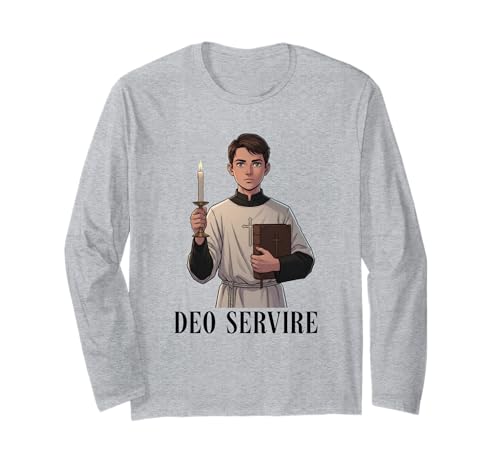 Servidor de Altar de Misa Latino Tradicional y Sobrepelliz Manga Larga