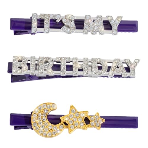 Ipetboom 3�L���L�����C���X�g�[�� �w�A�N���b�v �����p�X�^�[�o���b�^ �O���b�^�[�f�U�C�� ������ �p�[�e�B�[ �t�F�X�e�B�o�� ���j���̓��̃w�A�A�N�Z�T���[
