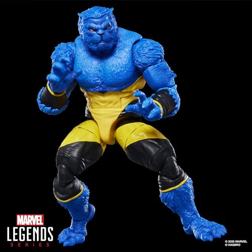Marvel Legends Series Marvel's Beast, Astonishing X-Men Comics-Inspired Collectible 6-Inch Scale Action Figure with Character-Sized Comic Accessory - image 6