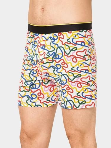Image of Bummer Micro Modal Boxer Shorts for Men - Ultra Soft & Breathable, 3 Times Softer Than Cotton, Anti-Bacterial, Stretchable for Ultimate Comfort & Style, Pack of 1 (A Shark Tank Product)