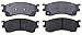 ACDelco Silver 14D893M (19287871) Semi-Metallic Front Disc Brake Pad Set with Wear Sensor
