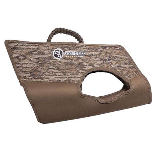 Cupped Waterfowl Neoprene Camo Dog Vest, Durable...