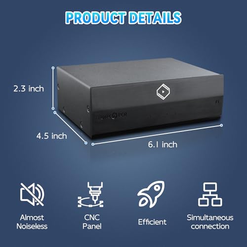 Image of Silent Angel F1 Linear Power Supply, HiFi-Grade Low-Noise Power Solution for HiFi Streaming Systems, DACs, Dual 5V DC Outputs