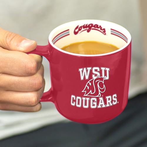 Image of Logo Brands Washington State 15oz Stripe Mug